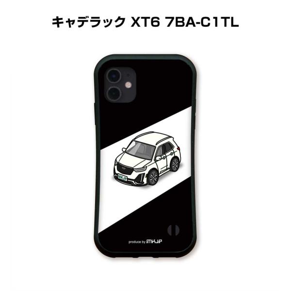 iPhoneグリップケース iPhone各種 車好き キャデラック XT6 7BA-C1TL  ゆう...