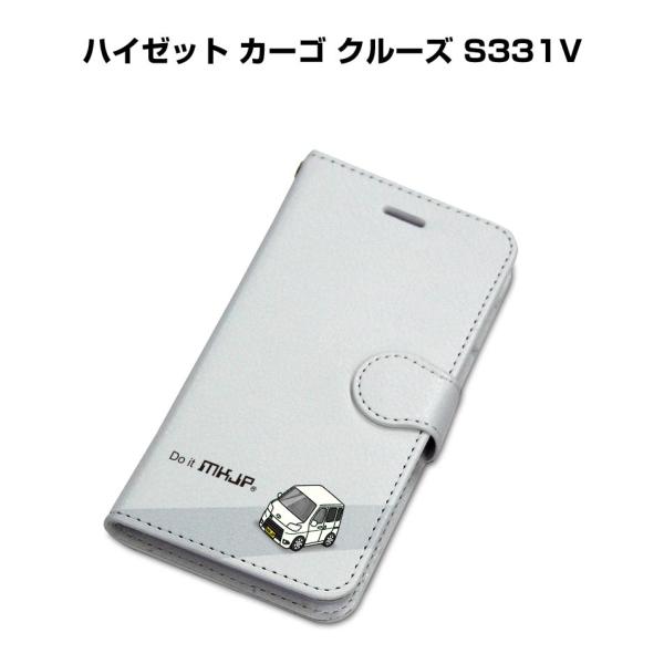 iPhoneケース 手帳タイプ iPhone各種 ハイゼット カーゴ クルーズ S331V ゆうパケ...