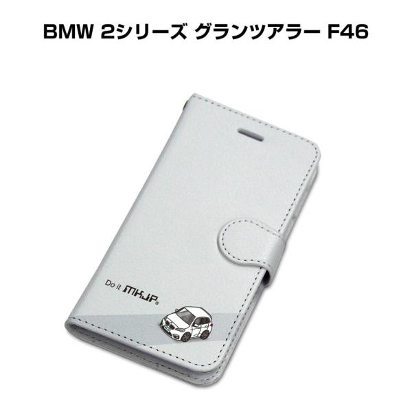 iPhoneケース 手帳タイプ iPhone各種 BMW 2シリーズ グランツアラー F46 ゆうパ...