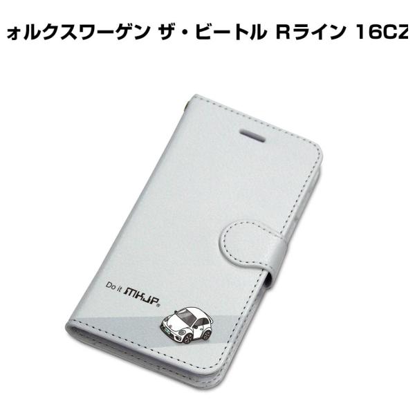iPhoneケース 手帳タイプ iPhone各種 フォルクスワーゲン ザ・ビートル Ｒライン 16C...