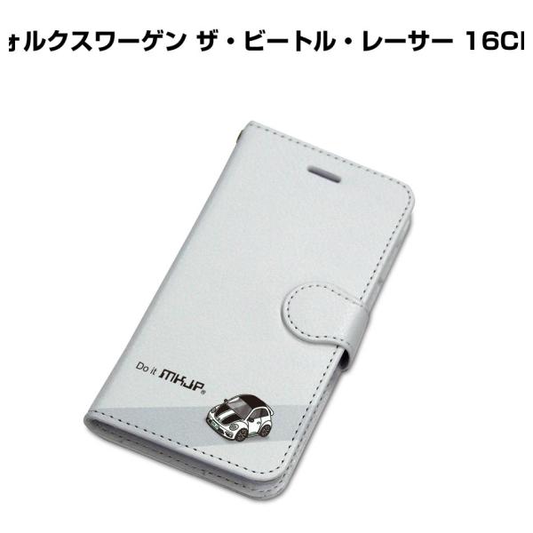 iPhoneケース 手帳タイプ iPhone各種 フォルクスワーゲン ザ・ビートル・レーサー 16C...