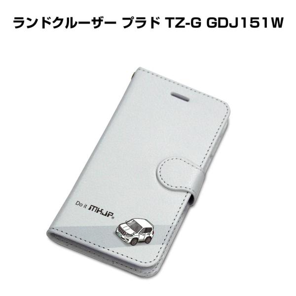 iPhoneケース 手帳タイプ iPhone各種 ランドクルーザー プラド TZ-G GDJ151W...