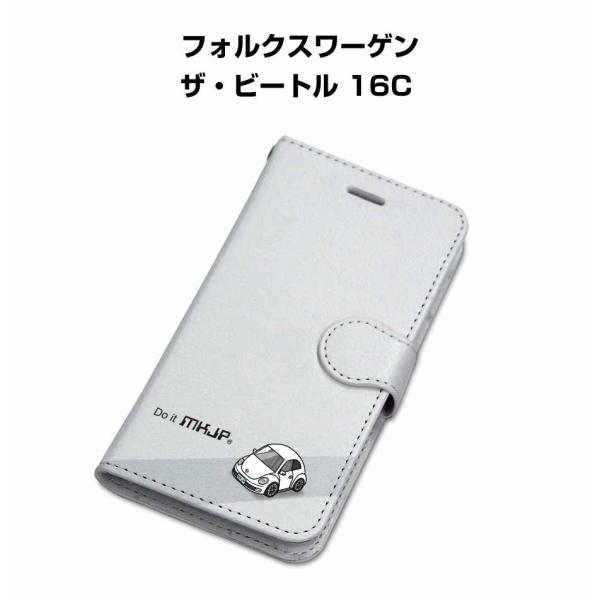 iPhoneケース 手帳タイプ iPhone各種 フォルクスワーゲン ザ・ビートル 16C  ゆうパ...