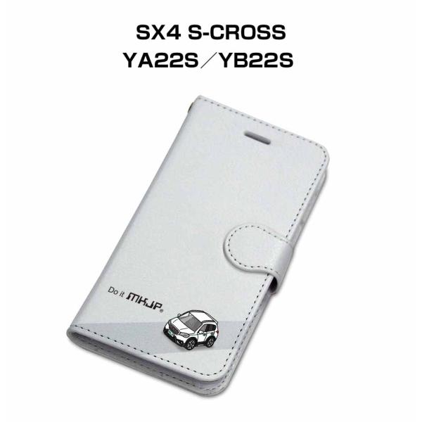 iPhoneケース 手帳タイプ iPhone各種 SX4 S-CROSS YA22S／YB22S  ...