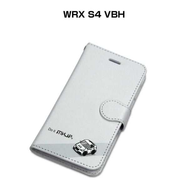 iPhoneケース 手帳タイプ iPhone各種 WRX S4 VBH ゆうパケット送料無料
