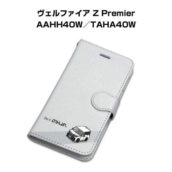 iPhoneケース 手帳タイプ iPhone各種 ヴェルファイア Z Premier AAHH40W...