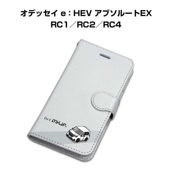 iPhoneケース 手帳タイプ iPhone各種 オデッセイ e：HEV アブソルートEX RC1／...