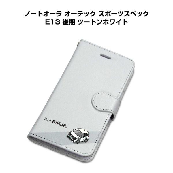iPhoneケース 手帳タイプ iPhone各種 ノートオーラ オーテック スポーツスペック E13...
