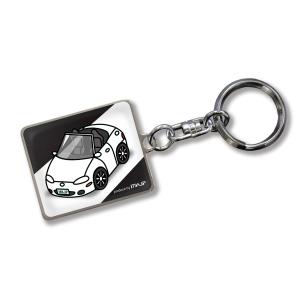 MKJP 車種別かわカッコいい キーホルダー ダイハツ ムーヴ コンテ