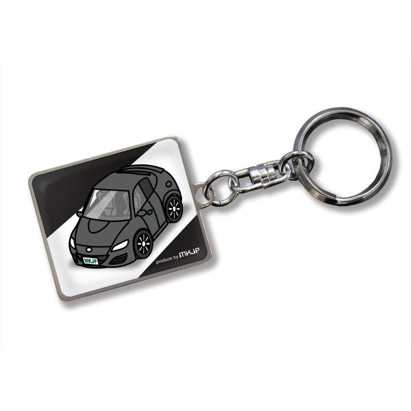 MKJP カスタムキーホルダー マツダ RX8 SE3P 車カラー：ブラック ゆうメール送料無料