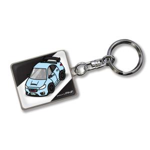 MKJP カスタムキーホルダー スバル インプレッサ スポーツ GT2 GT3 GT6