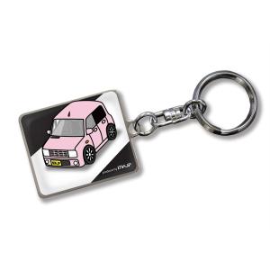 MKJP 車種別かわカッコいい キーホルダー スバル 360 K111／212 ゆう