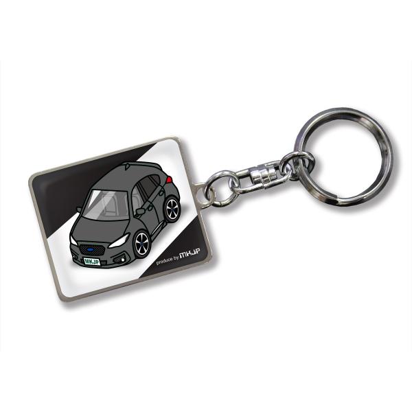 MKJP カスタムキーホルダー スバル インプレッサ スポーツ GT2 GT3 GT6 GT7 GK...