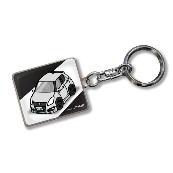 MKJP カスタムキーホルダー スズキ スイフトスポーツ SWIFT SPORTS ZC32S 車カ...