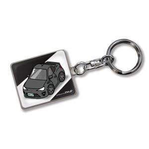 MKJP 車種別かわカッコいい キーホルダー ダイハツ ミラジーノ L700S