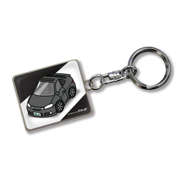 MKJP カスタムキーホルダー トヨタ ソアラ JZZ30 車カラー：ブラック ゆうメール送料無料