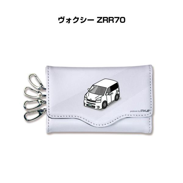 MKJP キーケース イラスト 車好き プレゼント クリスマス 車 メンズ 男性 トヨタ ヴォクシー...