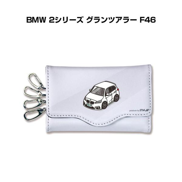 MKJP キーケース イラスト 車好き プレゼント クリスマス 車 メンズ 男性 外車 BMW 2シ...