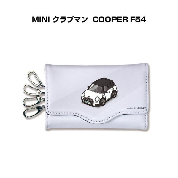 MKJP キーケース イラスト 車好き プレゼント クリスマス 車 メンズ 男性 外車 MINI ク...