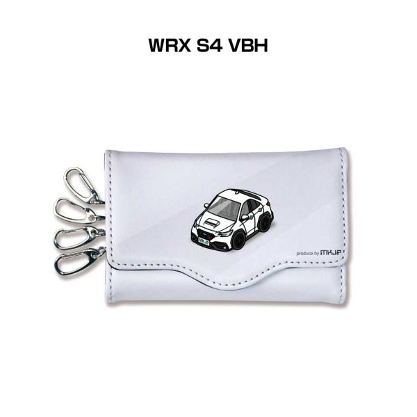 キーケース イラスト 車好き プレゼント 車 メンズ 男性 WRX S4 VBH ゆうパケット送料無...
