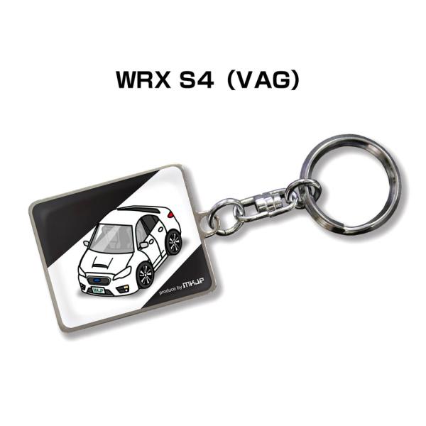 MKJP 車種別かわカッコいい キーホルダー スバル WRX S4 VAG ゆうメール送料無料