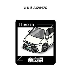 MKJP 在住ステッカー 2枚入り トヨタ カムリ AXVH70 ゆうメール送料無料｜mkjp