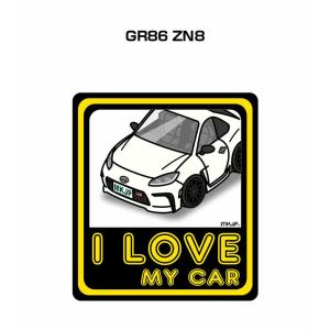 MKJP I LOVE MY CARステッカー 2枚入り ニッサン フェアレディZ RZ34