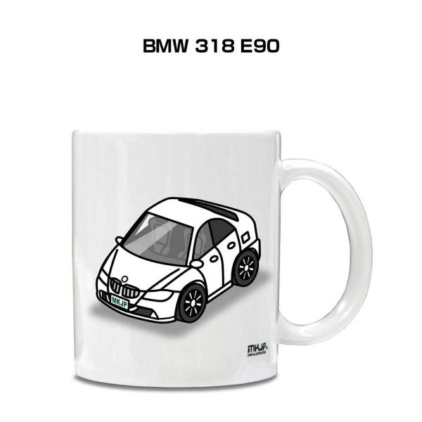 マグカップ 330ml 車好き プレゼント 車 誕生日 男性 ギフト BMW 318 E90