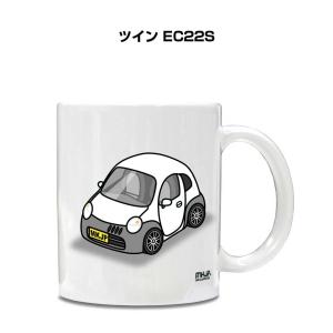 マグカップ 330ml 車好き プレゼント 車 誕生日 イベント クリスマス 男性 ギフト おしゃれ スズキ ツイン EC22S｜mkjp