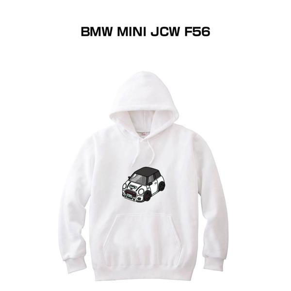 パーカー 車好き プレゼント 車 メンズ 誕生日 彼氏 男性 BMW MINI JCW F56 送料...