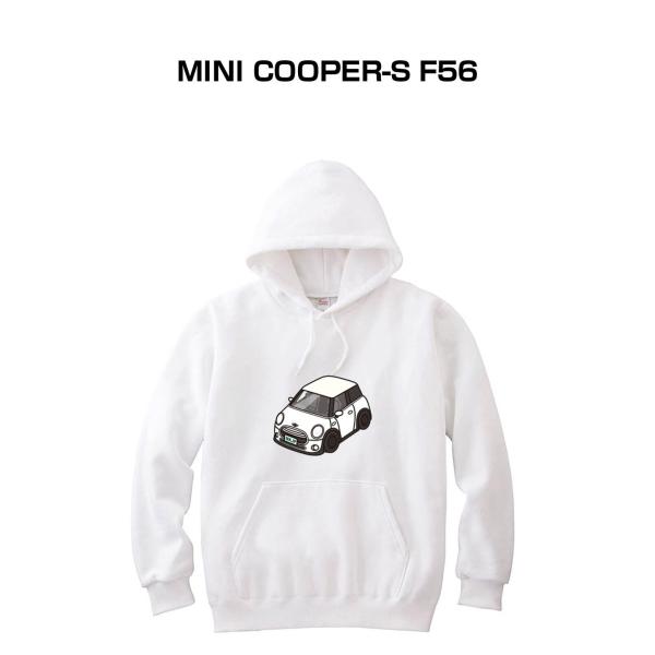 パーカー 車好き プレゼント 車 メンズ 誕生日 彼氏 男性 MINI COOPER-S F56 送...