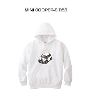 パーカー 車好き 車 メンズ 誕生日 彼氏 クリスマス 男性 シンプル かっこいい 外車 MINI COOPER-Sの商品画像