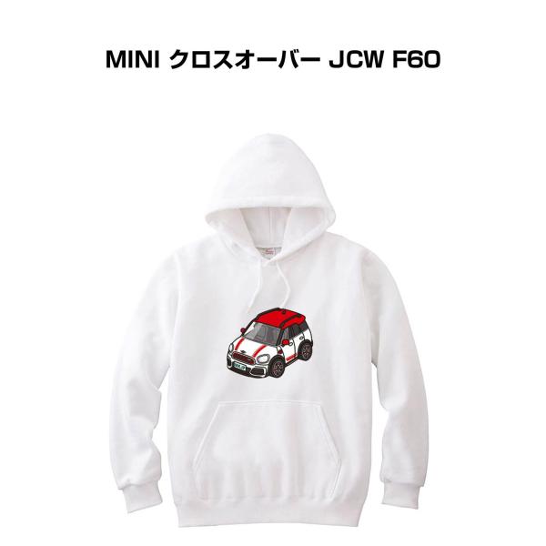 パーカー 車好き プレゼント 車 メンズ 誕生日 彼氏 男性 MINI クロスオーバー JCW F6...
