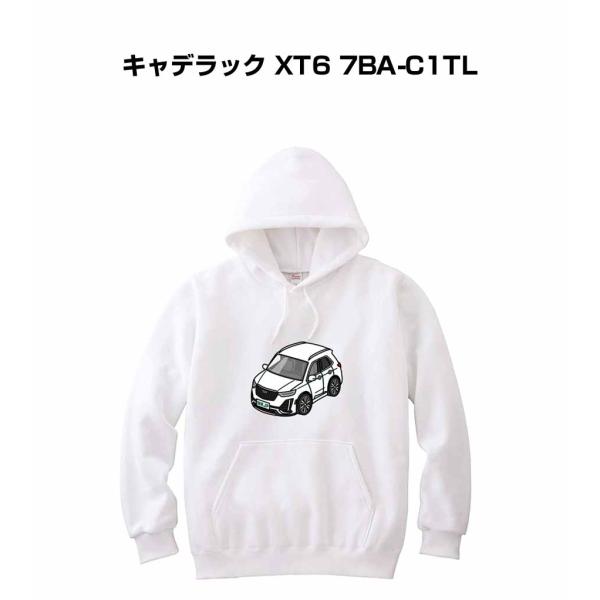 パーカー 車好き プレゼント 車 メンズ 誕生日 彼氏 男性 キャデラック XT6 7BA-C1TL...