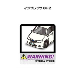 MKJP 在住ステッカー 2枚入り スバル インプレッサ スポーツ GP2 ゆう