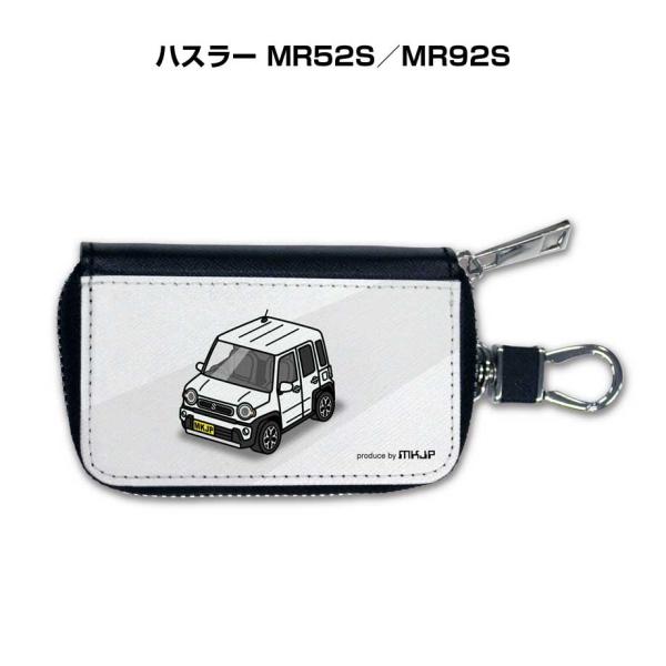 スマートキーケース 車 メンズ 車好き 男性 プレゼント ハスラー MR52S／MR92S ゆうパケ...