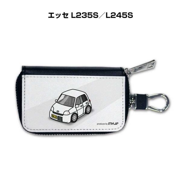 スマートキーケース 車 メンズ 車好き 男性 プレゼント エッセ L235S／L245S  ゆうパケ...