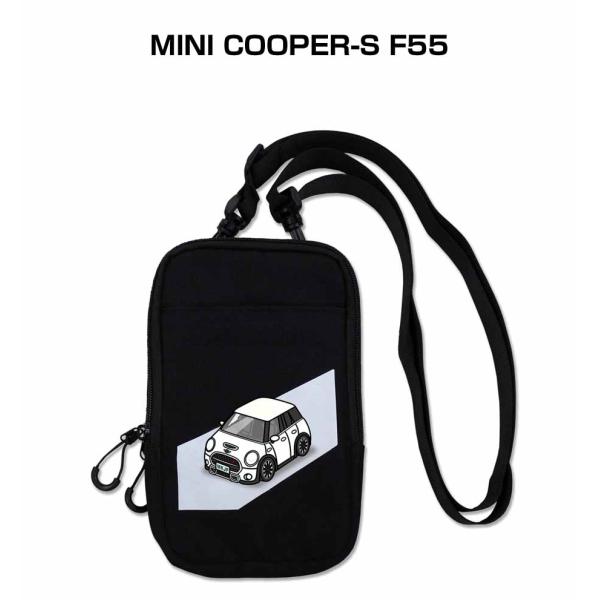 スマホショルダー バッグ スマホポーチ ショルダー ポーチ 車好き MINI COOPER-S F5...