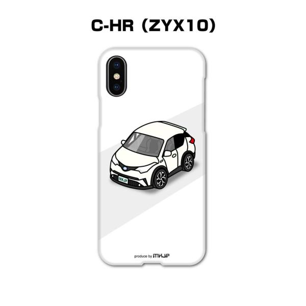 iPhoneケース ハードケース iPhone各種 車好き 祝い トヨタ C-HR ZYX10 ゆう...