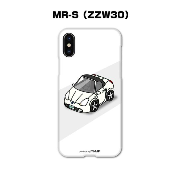 iPhoneケース ハードケース iPhone各種 車好き 祝い トヨタ MR-S ZZW30 ゆう...
