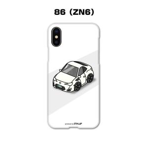 iPhoneケース ハードケース iPhone15 iPhone14 iPhone13 車好き 祝い トヨタ 86 ZN6 ゆうパケット送料無料｜mkjp