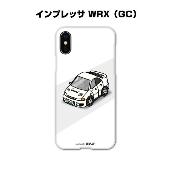 iPhoneケース ハードケース iPhone各種 車好き 祝い スバル インプレッサ WRX GC...
