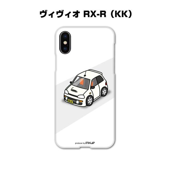 iPhoneケース ハードケース iPhone各種 車好き 祝い スバル ヴィヴィオ RX-R KK...