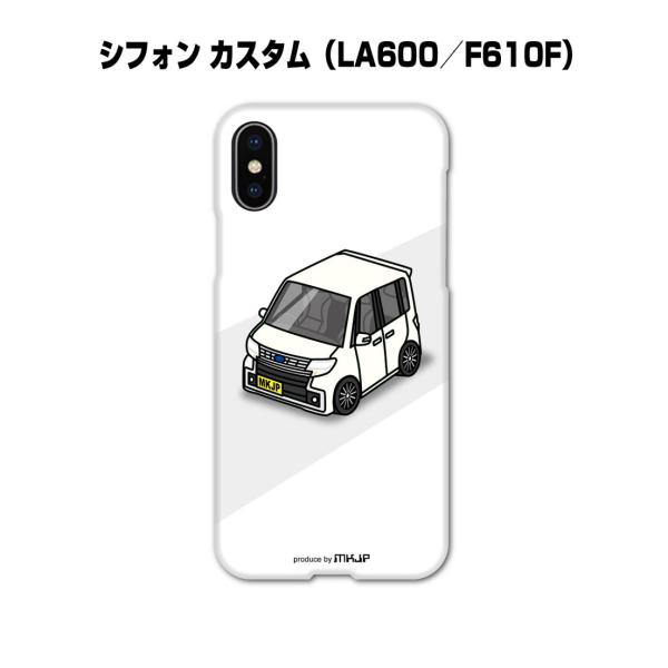 iPhoneケース ハードケース iPhone各種 車好き 祝い スバル シフォン カスタム LA6...