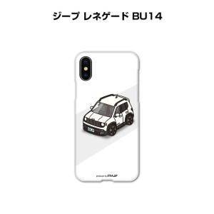 MKJP iPhoneケース ハードケース 外車 ジープ レネゲード BU14の商品画像