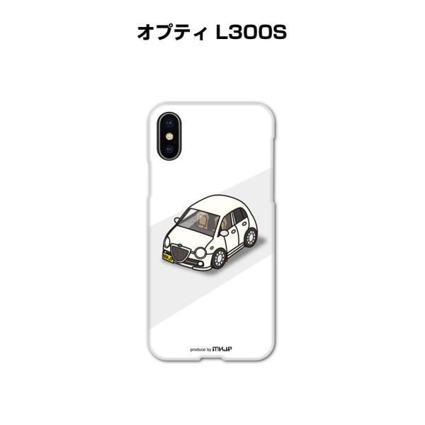 iPhoneケース ハードケース iPhone各種 車好き 祝い ダイハツ オプティ L300S ゆ...