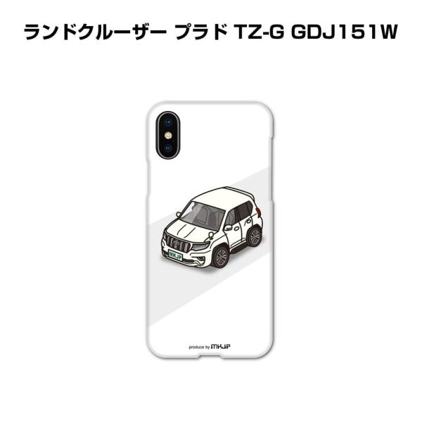 iPhoneケース ハードケース iPhone各種 車好き 祝い トヨタ ランドクルーザー プラド ...