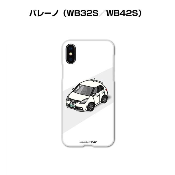 iPhoneケース ハードケース iPhone各種 車好き 祝い スズキ バレーノ WB32S／WB...