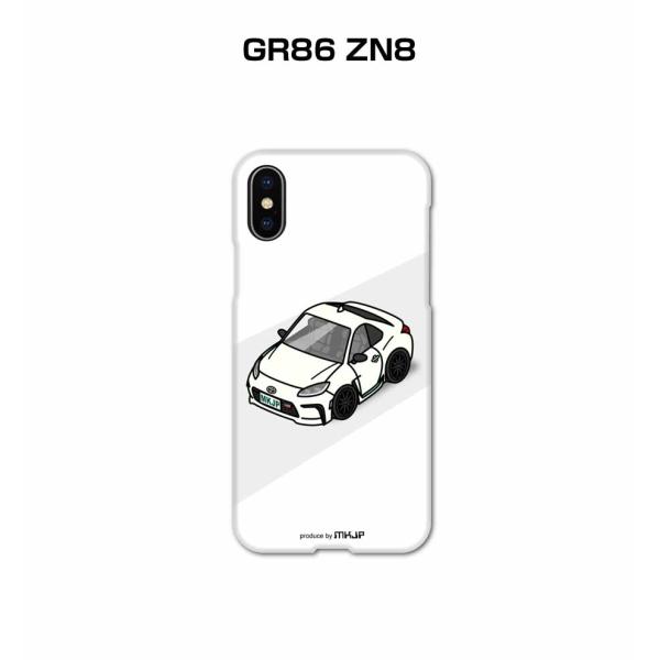 iPhoneケース ハードケース iPhone各種 車好き 祝い トヨタ GR86 ZN8  ゆうパ...