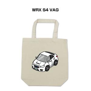 MKJP トートバッグ エコバッグ 車好き プレゼント 車 メンズ 男性 かっこいい スバル WRX S4 VAG ゆうパケット送料無料｜mkjp